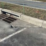 image of deteriorated storm drain before storm drain stabilization